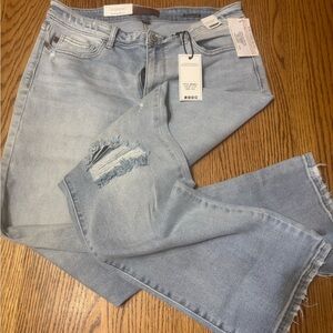 Judy Blue Light Blue Straight Leg Jeans